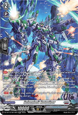 Schenheit Rotovisor  (V.3 - Silver Rare) - Dragonsoul Resonance (Silver Rare) [DZ-BT10-SR19]
