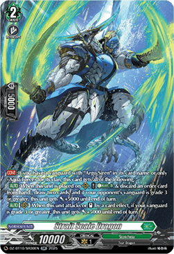 Strait Scale Dragon  (V.3 - Silver Rare) - Dragonsoul Resonance (Silver Rare) [DZ-BT10-SR30]