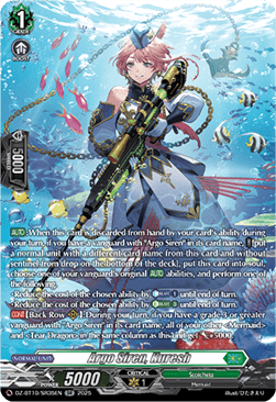 Argo Siren, Kuresh  (V.3 - Silver Rare) - Dragonsoul Resonance (Silver Rare) [DZ-BT10-SR35]