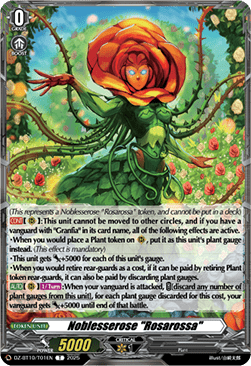 Noblesserose "Rosarossa" - Dragonsoul Resonance (Token) [DZ-BT10-T01]