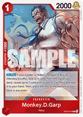 Monkey.D.Garp (OP13-016) (V.1) - Carrying on his Will (Rare) [OP13-016]