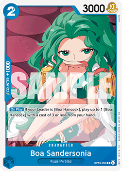 Boa Sandersonia (OP13-050) - Carrying on his Will (Common) [OP13-050]