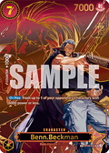Benn.Beckman (OP09-009) - Carrying on his Will (Special Rare) [OP13-OP09-009]