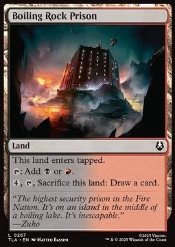 Boiling Rock Prison - Magic: The Gathering | Avatar: The Last Airbender (Common) [TLA-267]