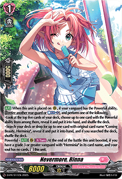 Nevermore, Rinna  (V.2 - Promo) - D-Promos (Promo) [D-PR-911]