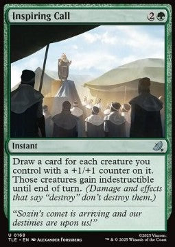 Inspiring Call - Avatar: The Last Airbender: Eternal (Uncommon) [TLE-168]