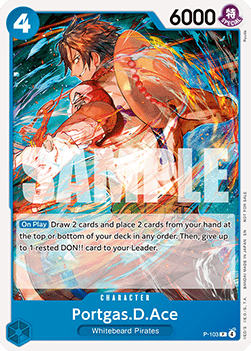 Portgas.D.Ace (P-103) (V.1) - Promos (Promo) [P-103]