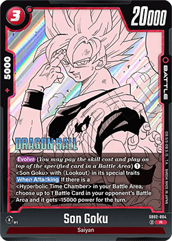 Son Goku (SB02-004)  (V.1 - Rare) - Manga Booster 02 [Fusion World] (Rare) [SB02-004]