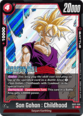 Son Gohan : Childhood (SB02-006)  (V.1 - Rare) - Manga Booster 02 [Fusion World] (Rare) [SB02-006]