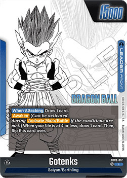 Gotenks // Gotenks (SB02-017)  (V.1 - Leader) - Manga Booster 02 [Fusion World] (Leader) [SB02-017]