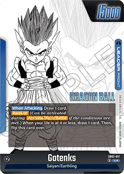 Gotenks // Gotenks (SB02-017)  (V.2 - Alternate Art) - Manga Booster 02 [Fusion World] (Alternate Art) [SB02-017]