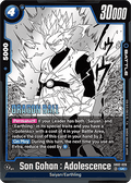 Son Gohan : Adolescence (SB02-026)  (V.1 - Uncommon) - Manga Booster 02 [Fusion World] (Uncommon) [SB02-026]