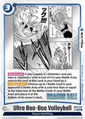 Ultra Boo-Boo Volleyball (SB02-030) - Manga Booster 02 [Fusion World] (Uncommon) [SB02-030]
