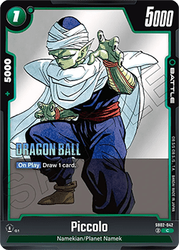Piccolo (SB02-042) - Manga Booster 02 [Fusion World] (Common) [SB02-042]