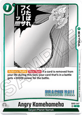 Angry Kamehameha (SB02-047) - Manga Booster 02 [Fusion World] (Common) [SB02-047]