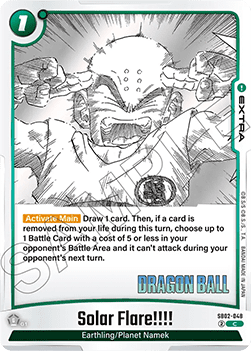 Solar Flare!!!! (SB02-048) - Manga Booster 02 [Fusion World] (Common) [SB02-048]
