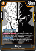 Ginyu (SB02-049) - Manga Booster 02 [Fusion World] (Common) [SB02-049]