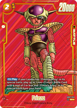 Frieza (SB02-053)  (V.2 - Alternate Art) - Manga Booster 02 [Fusion World] (Alternate Art) [SB02-053]