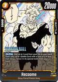 Recoome (FB01-132) - Manga Booster 02 [Fusion World] (Rare) [SB02-FB01-132]