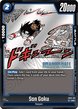 Son Goku (FB05-031) - Manga Booster 02 [Fusion World] (Uncommon) [SB02-FB05-031]