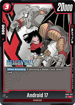 Android 17 (FB06-010) - Manga Booster 02 [Fusion World] (Rare) [SB02-FB06-010]