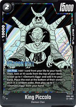 King Piccolo (FB06-108)  (V.1 - Rare) - Manga Booster 02 [Fusion World] (Rare) [SB02-FB06-108]