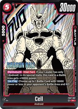 Cell (FB07-007) - Manga Booster 02 [Fusion World] (Rare) [SB02-FB07-007]