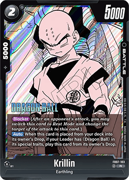 Krillin (FB07-103) - Manga Booster 02 [Fusion World] (Rare) [SB02-FB07-103]