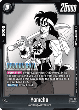 Yamcha (FB07-117) - Manga Booster 02 [Fusion World] (Uncommon) [SB02-FB07-117]
