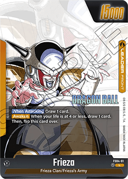 Frieza // Frieza (FS04-01)  (V.1 - Leader) - Manga Booster 02 [Fusion World] (Leader) [SB02-FS04-01]