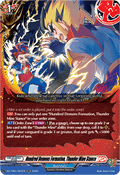 Hundred Demons Formation, Thunder Mine Stance - Future Card Buddyfight (Double Rare) [DZ-TB01-027]