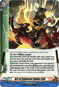 Art of Explosive Hades Fall - Future Card Buddyfight (Double Rare) [DZ-TB01-040]