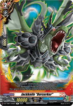 Jackknife "Berserker"  (V.1 - Rare) - Future Card Buddyfight (Rare) [DZ-TB01-048]