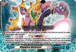 Diabolical Hardcore!  (V.1 - Rare) - Future Card Buddyfight (Rare) [DZ-TB01-061]