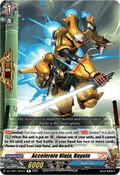 Accelerate Ninja, Hayate  (V.1 - Rare) - Future Card Buddyfight (Rare) [DZ-TB01-064]