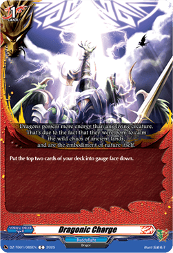 Dragonic Charge  (V.1 - Common) - Future Card Buddyfight (Common) [DZ-TB01-089]