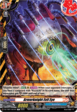 Armorknight Evil Eye  (V.1 - Common) - Future Card Buddyfight (Common) [DZ-TB01-097]