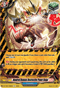 Hundred Demons Destructive Power Raiga  (V.1 - Common) - Future Card Buddyfight (Common) [DZ-TB01-098]
