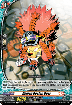 Demon Doctor, Buer  (V.1 - Common) - Future Card Buddyfight (Common) [DZ-TB01-103]