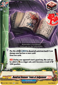 Hundred Demons' Tome of Judgement  (V.1 - Common) - Future Card Buddyfight (Common) [DZ-TB01-119]