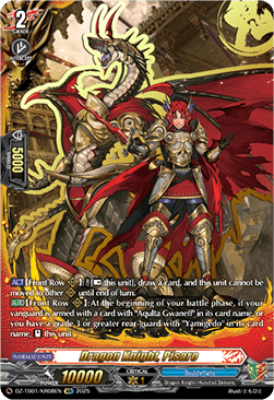 Dragon Knight, Pisaro  (V.3 - Feature Rare) - Future Card Buddyfight (Feature Rare) [DZ-TB01-KR08]