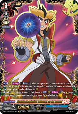 Lightning of Beginnings, Thunder of The End, Ikazuchi  (V.2 - Feature Rare) - Future Card Buddyfight (Feature Rare) [DZ-TB01-KR19]