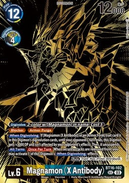Magnamon (X Antibody) (BT16-102) - Premium Bandai Products (Alternative Art) [PB-XX-BT16-102]