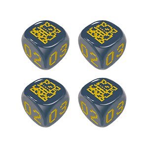 Tamer's Evolution Box -Rise of Digimon- "Omnimon" Counter Marker Dice Set (PB-21) - Premium Bandai Products