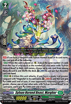 Sylvan Horned Beast, Marghor  (V.1 - Promo) - D-Promos (Promo) [D-PR-998]