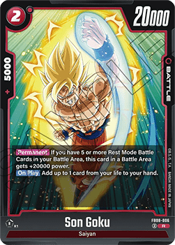 Son Goku (FB08-006) - Saiyan's Pride [Fusion World] (Rare) [FB08-006]