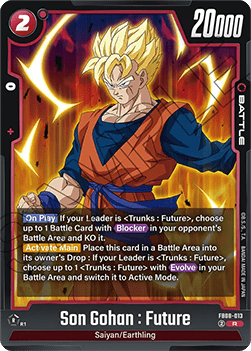 Son Gohan : Future (FB08-013) - Saiyan's Pride [Fusion World] (Rare) [FB08-013]