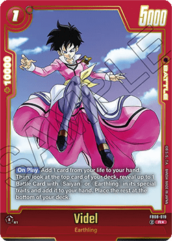 Videl (FB08-019)  (V.2 - Feature Rare) - Saiyan's Pride [Fusion World] (Feature Rare) [FB08-019]