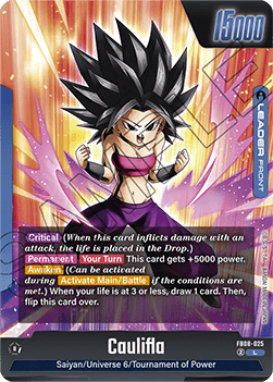 Caulifla // Caulifla (FB08-025)  (V.1 - Leader) - Saiyan's Pride [Fusion World] (Leader) [FB08-025]