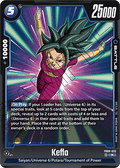 Kefla (FB08-033) - Saiyan's Pride [Fusion World] (Rare) [FB08-033]